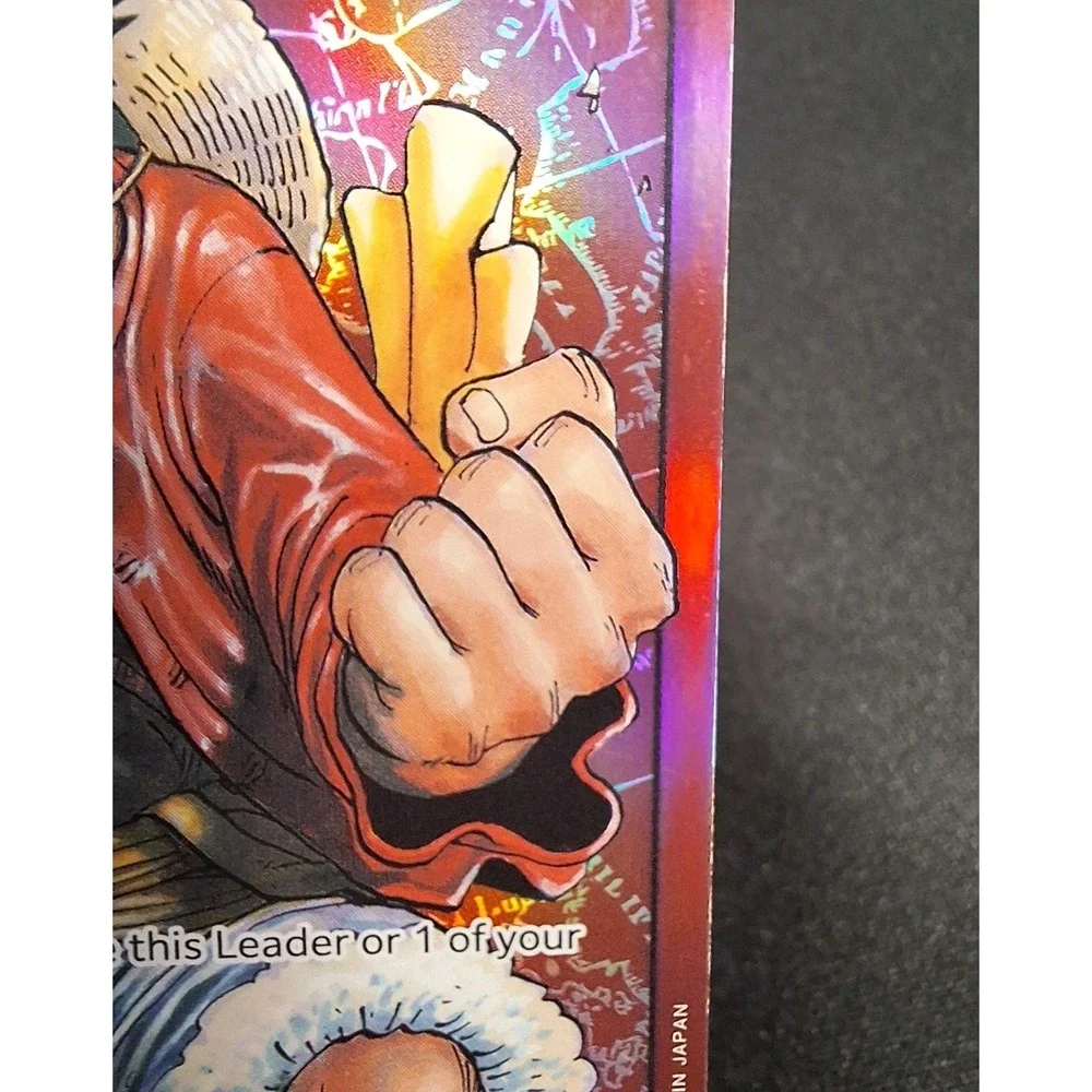 2022 One Piece Monkey D. Luffy PRE ERRATA  holo Foil ST01-001 Pre-errata RARE